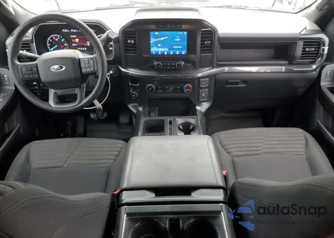 2022 Ford F150 Super Cab из США, поврежденный, VIN 1FTEX1EP7NFA45857